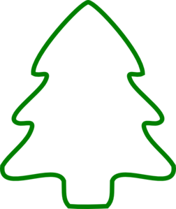 Simple Christmas Tree Outline