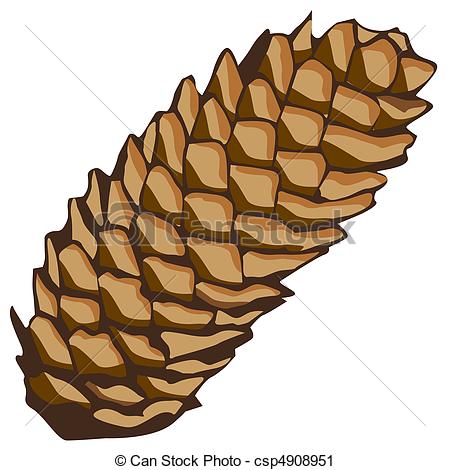 Pine Cone Clip Art - Pinecone Clip Art