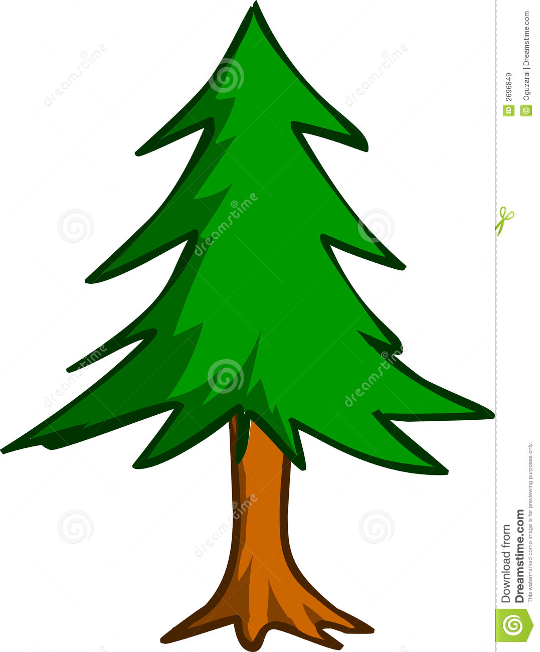 Pine Tree Graphic Free Clipar
