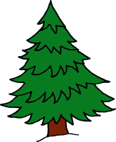 Pine Tree Clipart - Evergreen Clipart