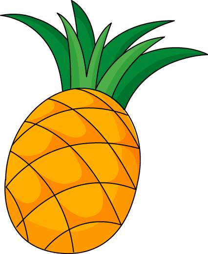 Pineapple Clip Art - Clipart Pineapple