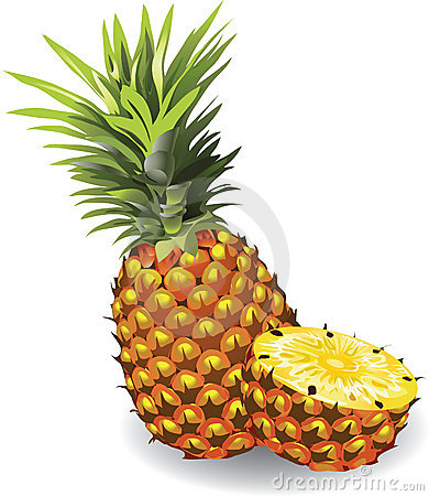 Pineapple Stock Illustrations - Clipart Pineapple