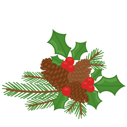 ... pinecones holly berries; holly berry symbol of; royalty free clipart ...