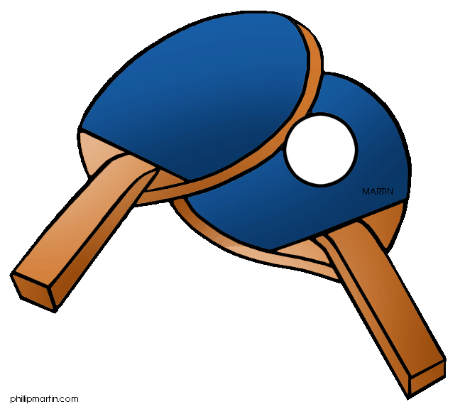 Ping Pong Stuff Clip Art