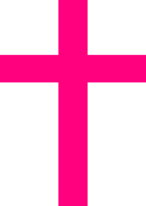 pink cross clipart - Pink Cross Clip Art