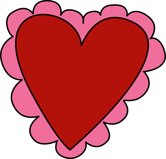 Heart clip art valentines day
