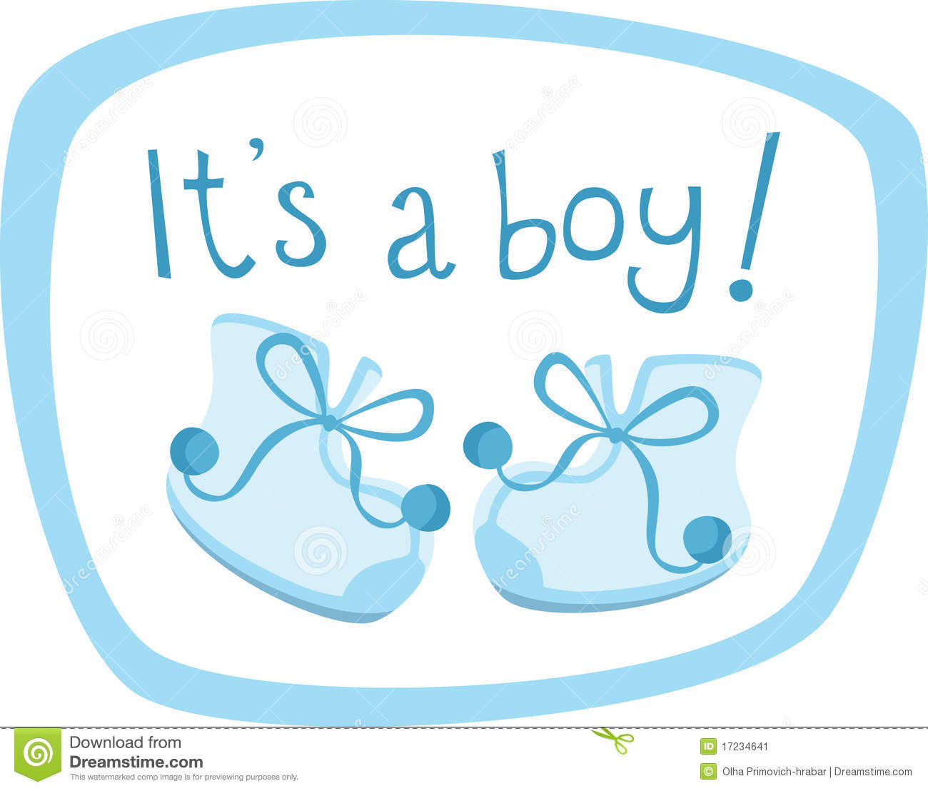 Baby boy free to use clip art