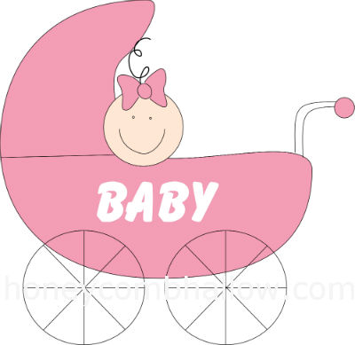 pink baby bottle clipart. Too cute NOT to mention.