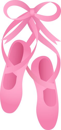 Pink Ballet Slippers Clipart