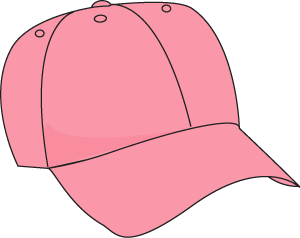 Pink Baseball Hat - Hat Images Clip Art