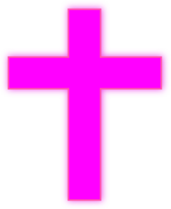 Pink Cross Clip Art - Pink Cross Clip Art