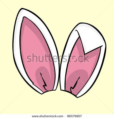 pink easter bunny ears
