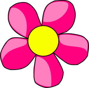 Pink Flower Clip Art 1 Pink F