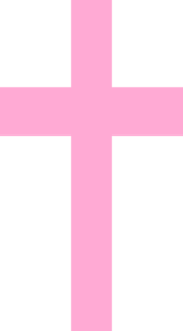 Pink Holy Cross Clip Art At C - Pink Cross Clip Art