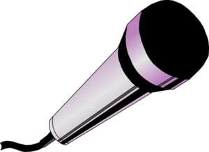 Pink microphone clipart - Microphone Clipart