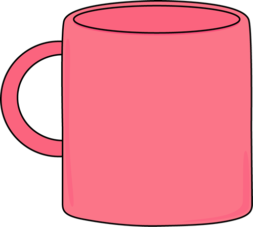 Pink Mug - Mug Clipart
