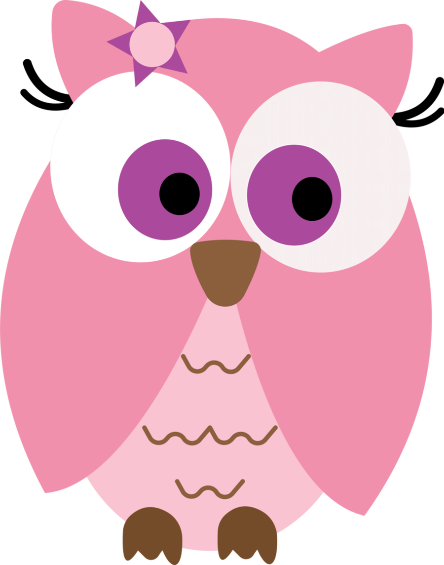 Pink Owl Clipart #28246. Free Owl Images