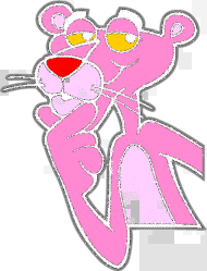Pink Panther Clipart #1