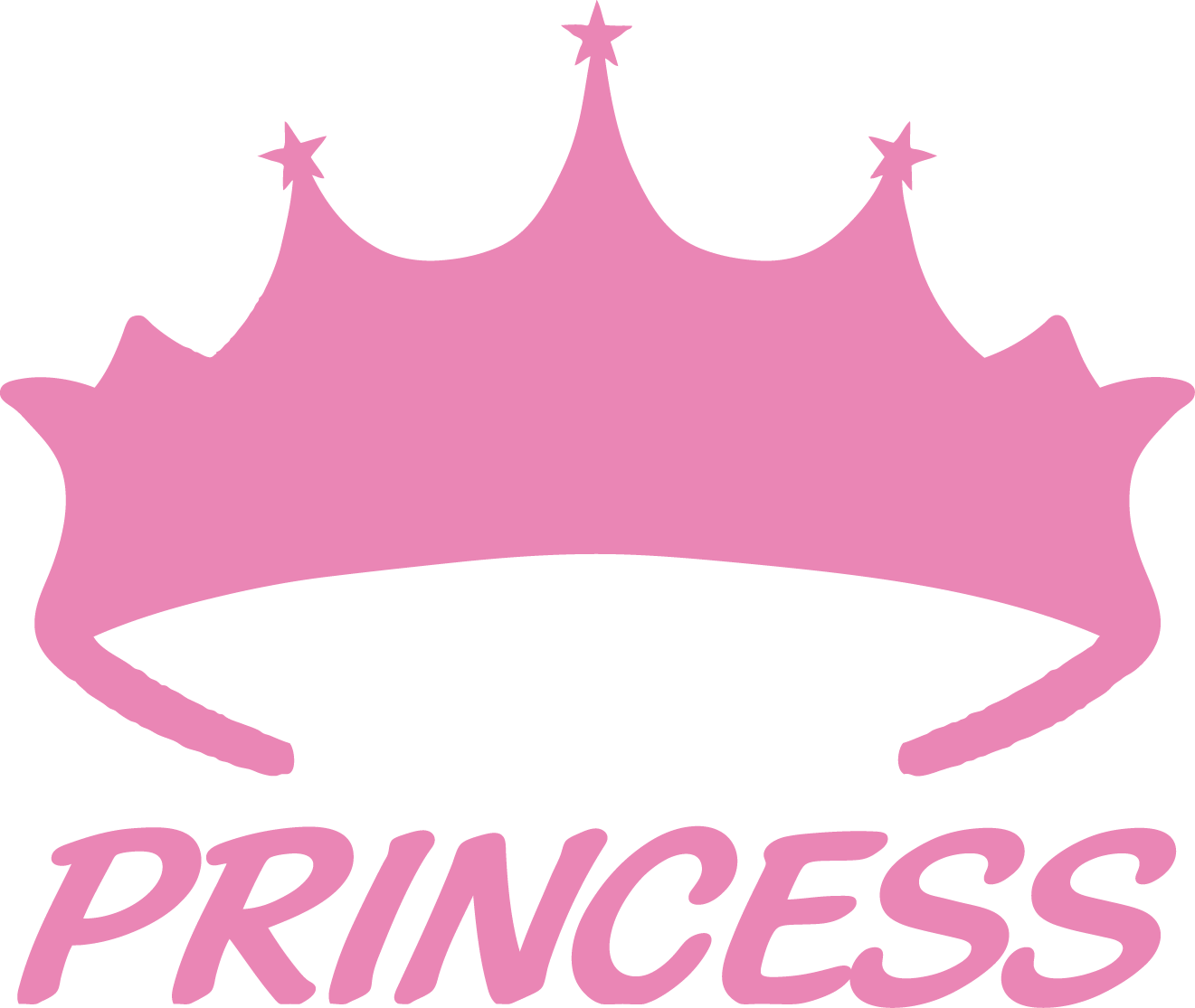 Pink Princess Crown Clipart . - Clipart Princess Crown