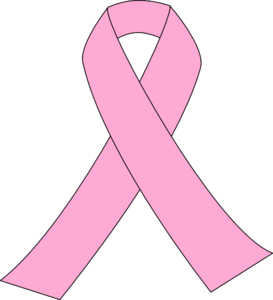 Cancer Awareness Ribbon Clip 