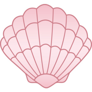 Pink Seashell Free Clip Art