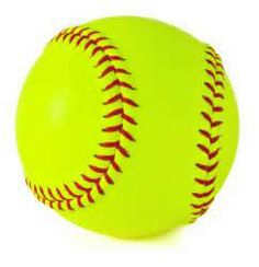 Softball ball clipart free cl