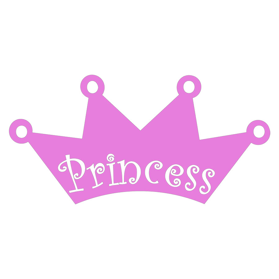 pink crown clipart