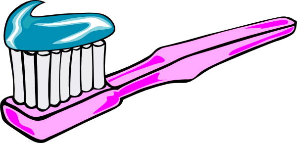 Pink Toothbrush Clip Art At . - Tooth Brush Clip Art