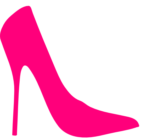 Pink White Heels Clip Art At Clker Com Vector Clip Art Online