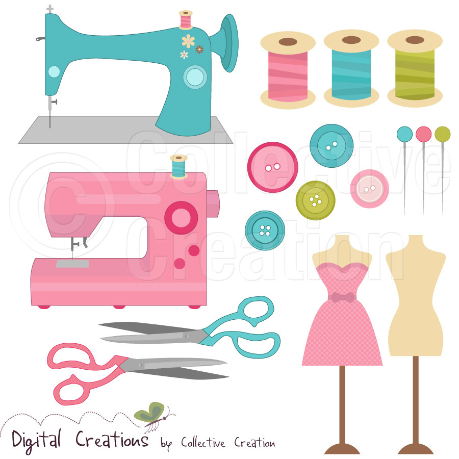Pinterest | Clip art free, . - Sewing Clipart Free