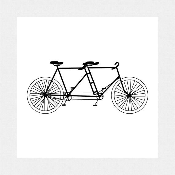 Pinterest | Tandem bicycle .