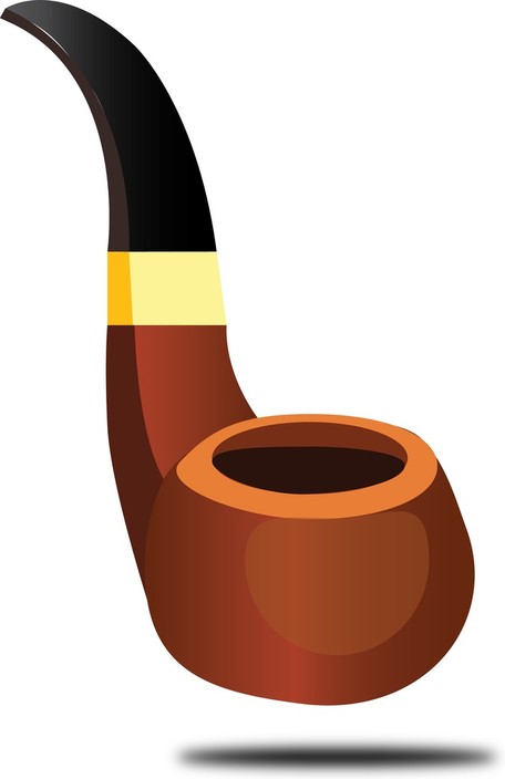Pipe; Free Vector Tobacco Pipe