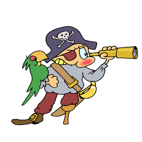 Pirates on Pirate Ship