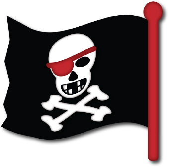 Pirate clip art - Pirate Flag Clip Art