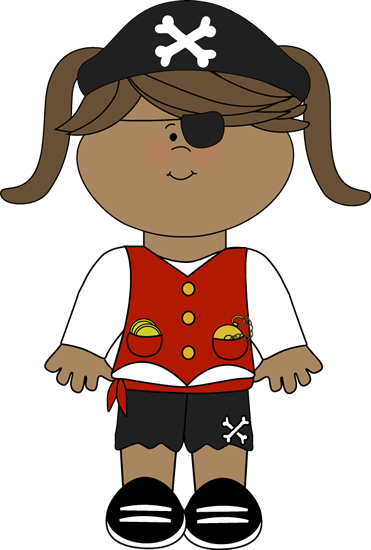 Pirate Girl - Clip Art Pirate