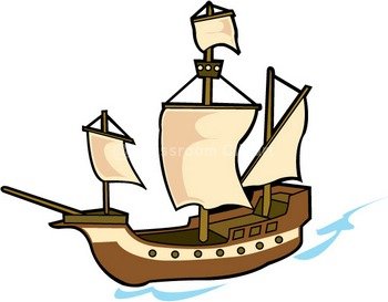 Pirate Ship Art - Clipart lib - Pirate Ship Clip Art