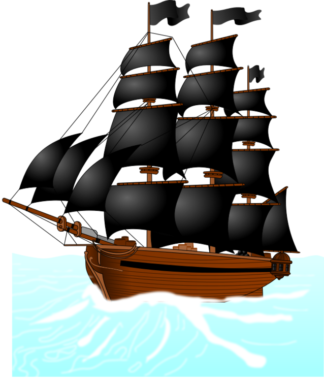 Pirate ship cartoon clipart free to use clip art resource
