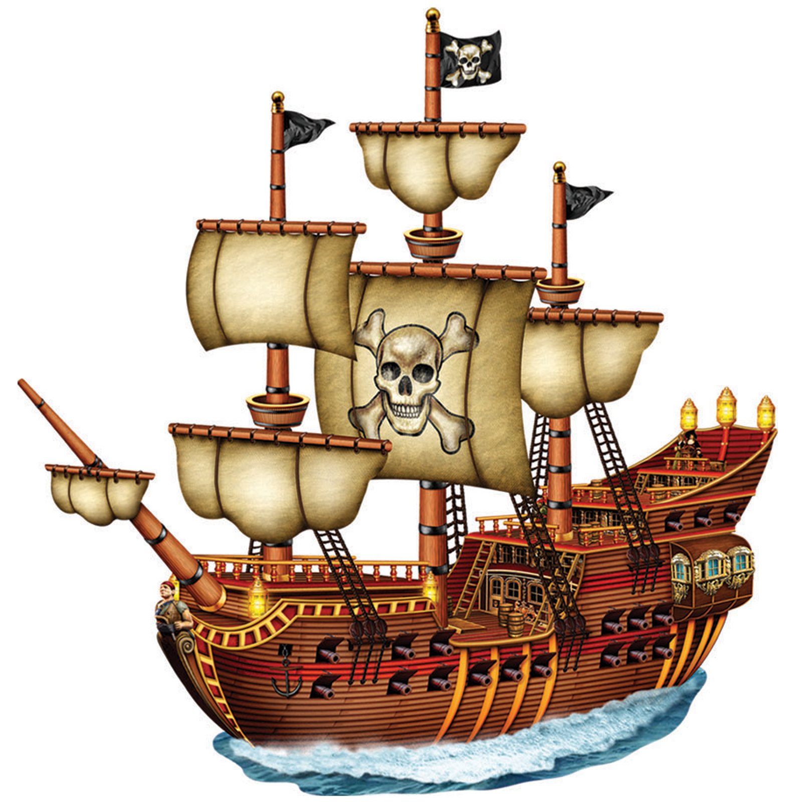 Pirate Ship Clip Art Free - C - Pirate Ship Clip Art