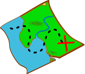 Free Clipart: Map of the .