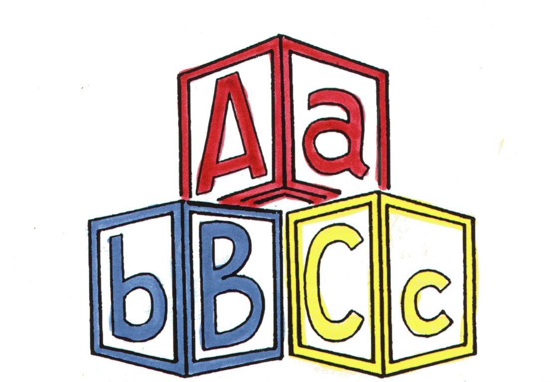 Pix For Abc Building Blocks S - Abc Blocks Clip Art