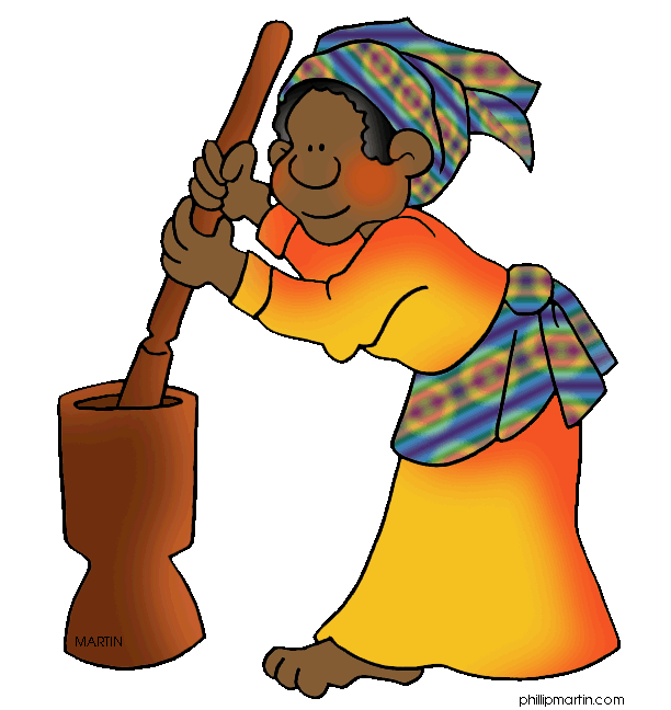 Free africa people clip art b