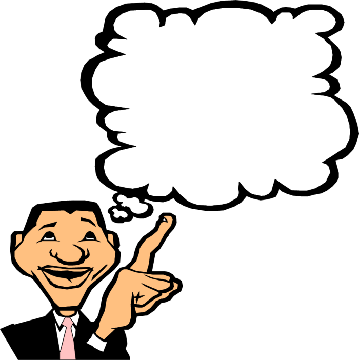 Pix For Clip Art Person Think - Man Thinking Clipart