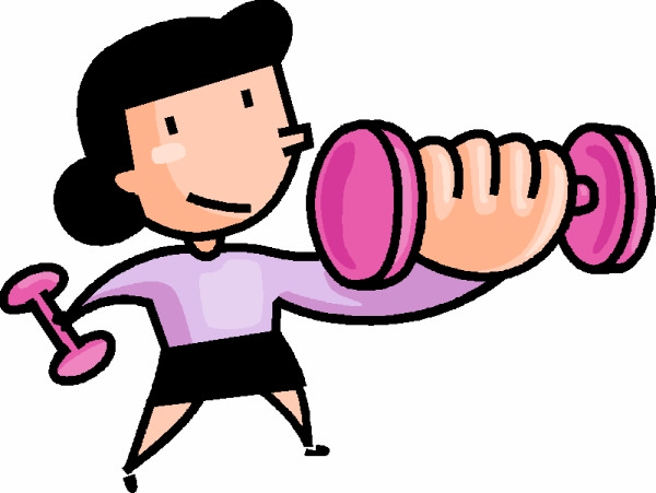 Exercise Hand Weights Clipart