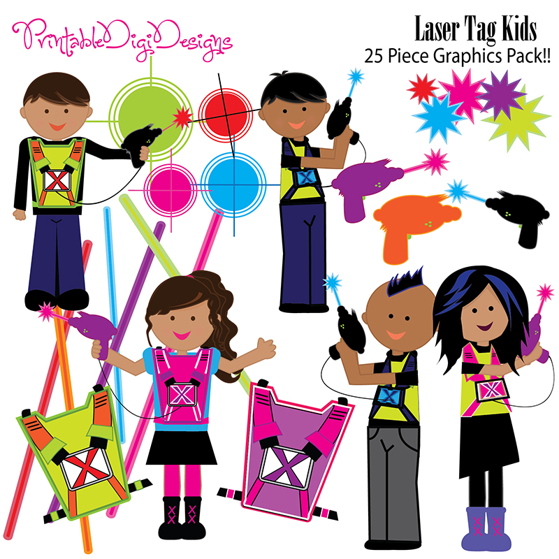 Pix For Laser Tag Clipart - Laser Tag Clipart