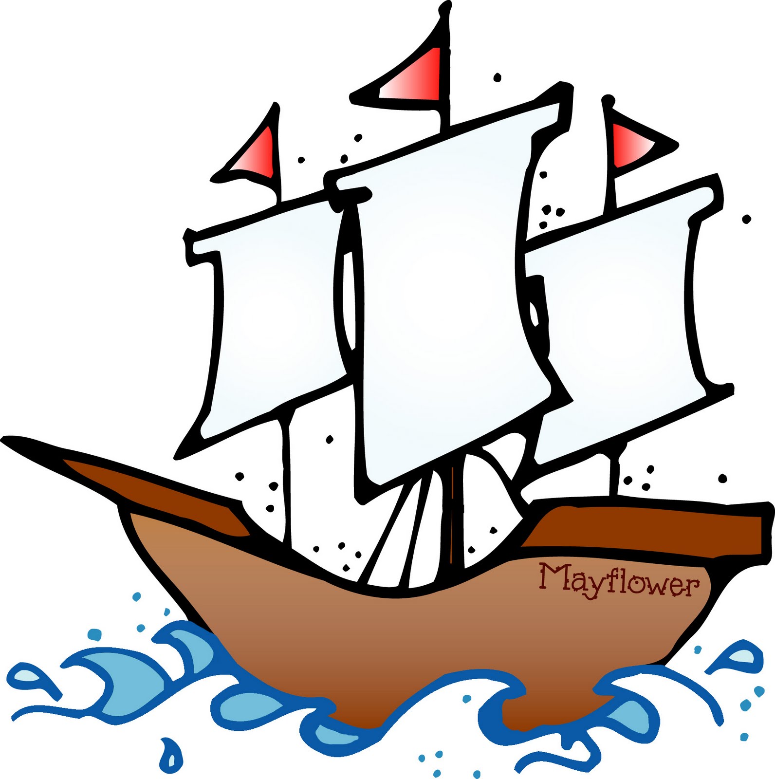 Pix For Mayflower Clipart