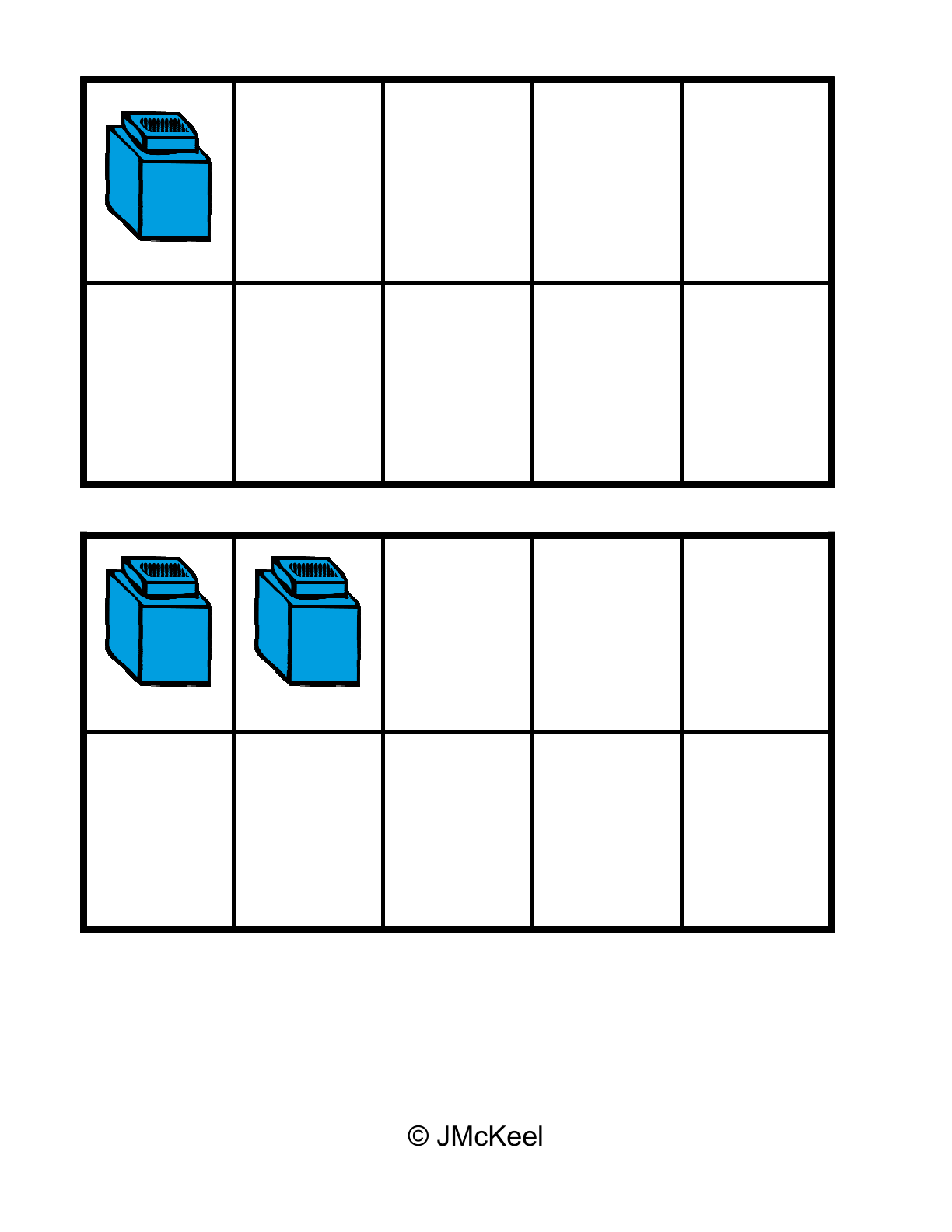 Pix For One Unifix Cube Clip  - Unifix Cubes Clipart