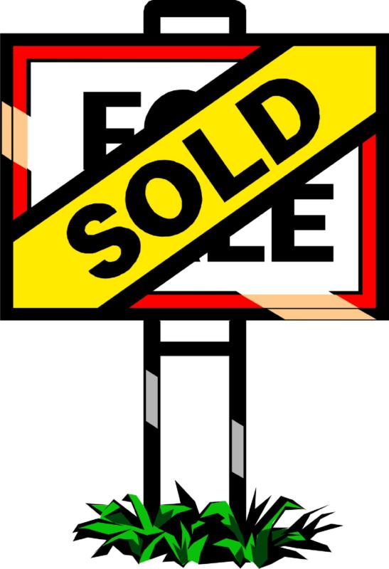 Pix For Sold House Sign Clipart
