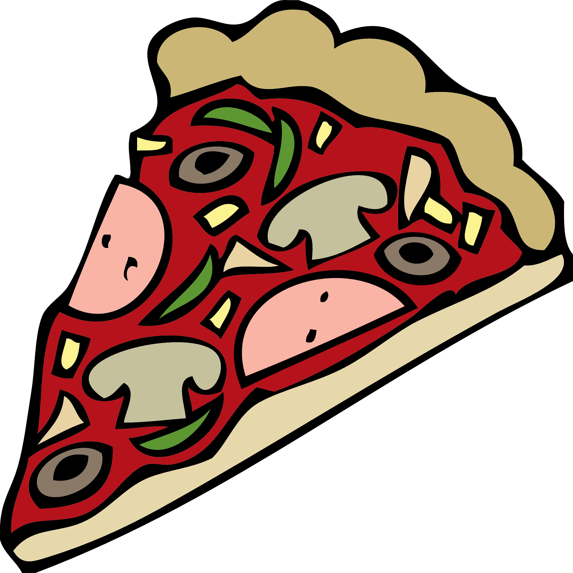 Pizza Clip Art - Pizza Slice Clipart