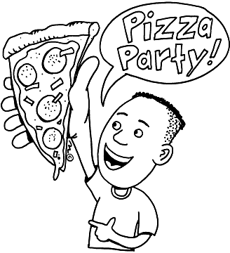 Pizza Party Special Events Cl - Pizza Party Clipart