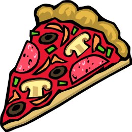pizza-slice - Clipart Pizza